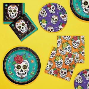 Creative Converting Dia De Muertos Party Supplies Kit, 48 Ct<Oriental Trading Best Sale