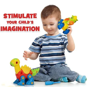 Oriental Trading Building Blocks*Creative Kids Build & Learn Dinosaur Take Apart Toy Set With Tools Age 3+