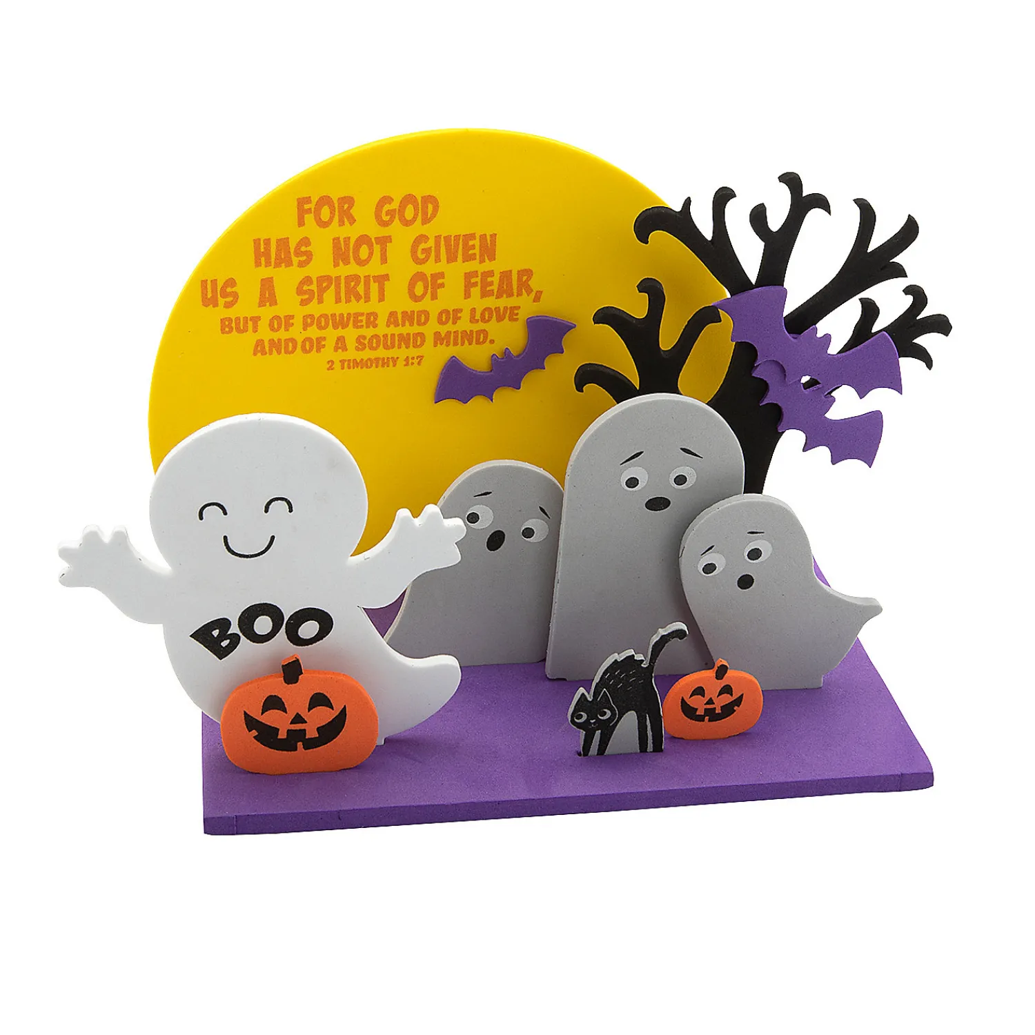 d_halloween_fear_not_with_0.webp 3D Halloween Fear Not With God Craft Kit - Makes 12<Oriental Trading Discount