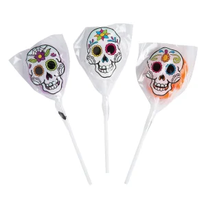 Day Of The Dead Lollipops - 12 Pc.<Oriental Trading Cheap