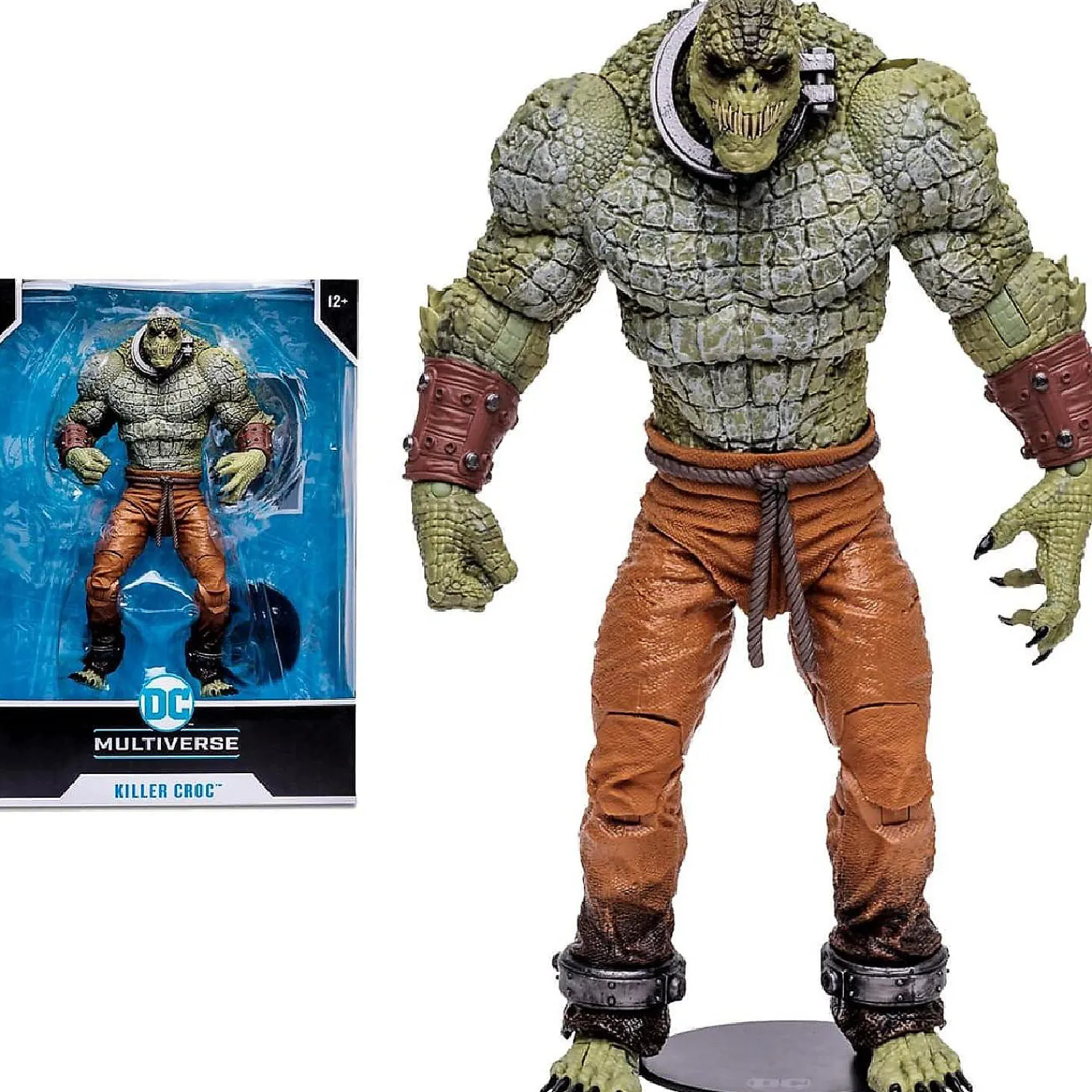 dc_megafig__inch_action_f_1.webp Oriental Trading Character Toys*Dc Megafig 9 Inch Action Figure Batman Arkham Asylum Killer Croc