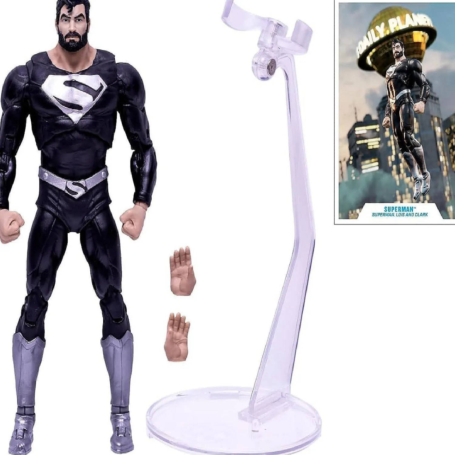 dc_multiverse__inch_actio_1.webp Oriental Trading Character Toys*Dc Multiverse 7 Inch Action Figure Lois And Clark Superman