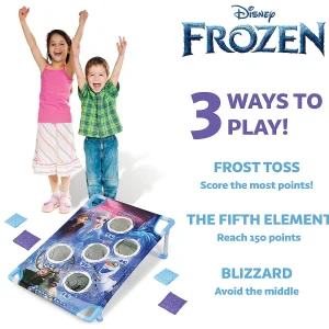 Oriental Trading Bean Bag & Ring Toss*Disney Frozen 2 Frost Toss Game Set By Gosports - Includes 8 Snowflake Bean Bags With Portable Carrying Case