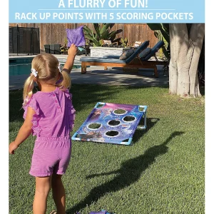 Disney Frozen 2 Frost Toss Game Set By Gosports - Includes 8 Snowflake Bean Bags With Portable Carrying Case<Oriental Trading Discount