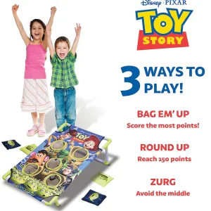 Disney Pixar Toy Story Bag-Em-Up Game Set By Gosports - Includes 8 Alien Bean Bags With Portable Carrying Case<Oriental Trading Store