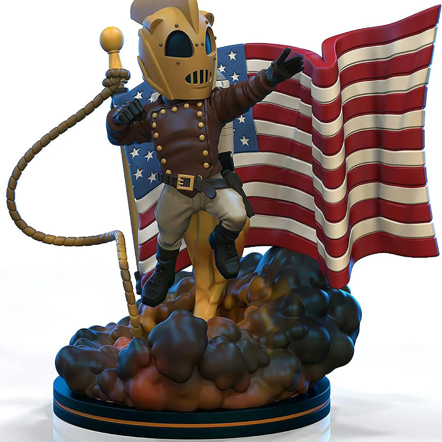 disney_the_rocketeer_inch_0.webp Oriental Trading Character Toys*Disney The Rocketeer 5-Inch Q-Fig Elite