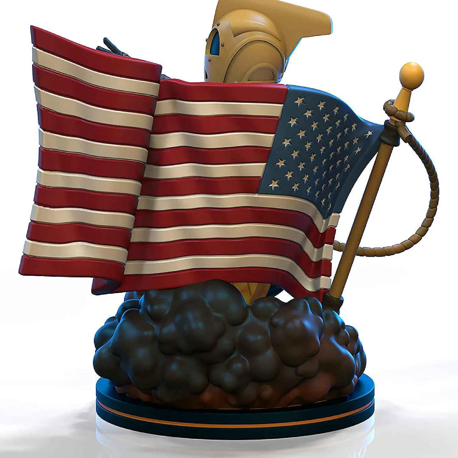 disney_the_rocketeer_inch_2.webp Oriental Trading Character Toys*Disney The Rocketeer 5-Inch Q-Fig Elite
