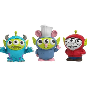 Oriental Trading Character Toys*Disney Toy Story Pixar Alien Remix 3-Pack Miguel Sulley Remy Figures Mattel