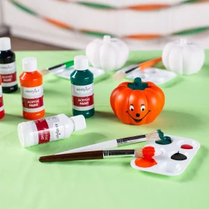 Diy Ceramic Halloween Pumpkin Kit - 42 Pc.<Oriental Trading Store