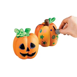 Diy Ceramic Pumpkin Banks - 12 Pc.<Oriental Trading Sale
