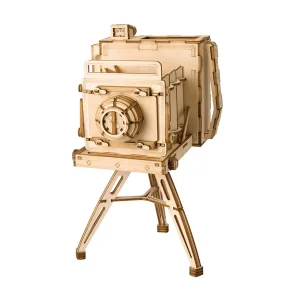 Oriental Trading Puzzles*Diy 3D Puzzle 2 Pack Vintage Camera And Gramophone