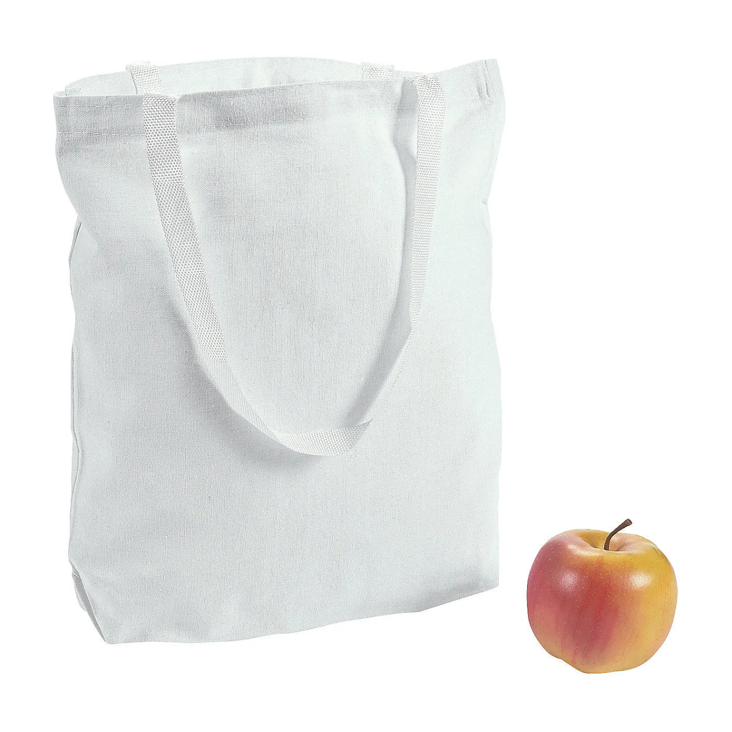 diy_large_white_canvas_to_0.webp Diy Large White Canvas Tote Bags - 6 Pc.<Oriental Trading Fashion