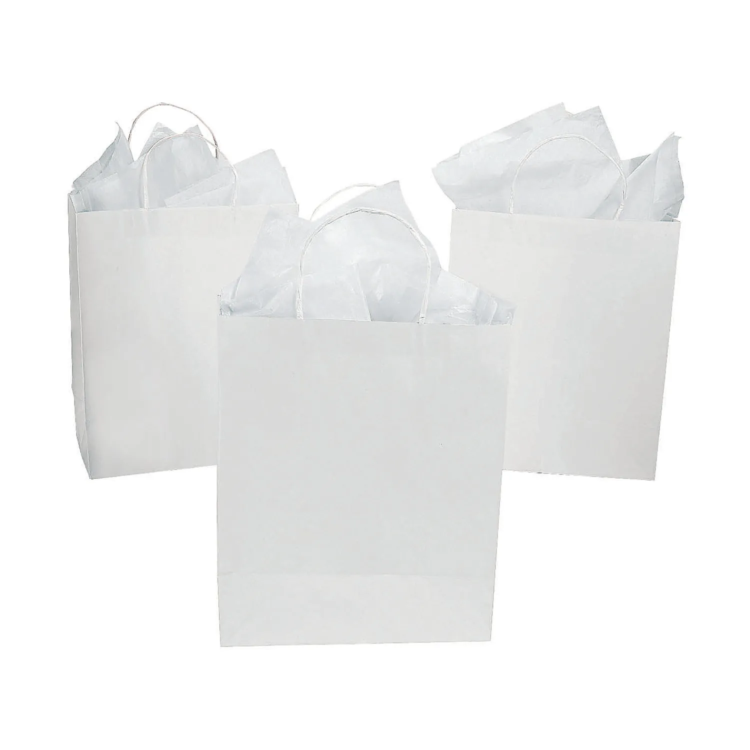 diy_large_white_gift_bags_0.webp Diy Large White Gift Bags - 12 Pc.<Oriental Trading Sale