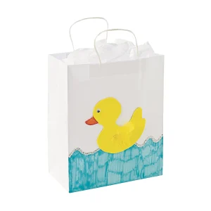 Diy Large White Gift Bags - 12 Pc.<Oriental Trading Online
