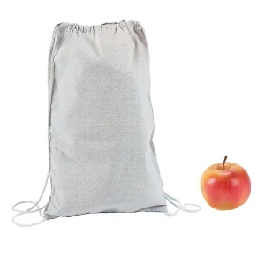 Diy Medium White Canvas Drawstring Bags - 12 Pc.<Oriental Trading Best