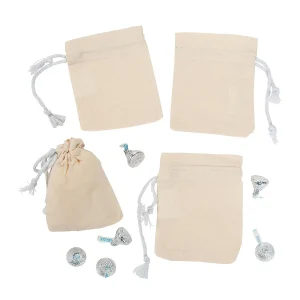 Diy Mini Canvas Drawstring Bags - 48 Pc.<Oriental Trading Hot