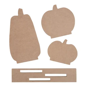 Diy Unfinished Wood Pumpkins Stand-Up<Oriental Trading Shop