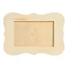 Diy Unfinished Wood Scallop Picture Frames - 6 Pc.<Oriental Trading Cheap