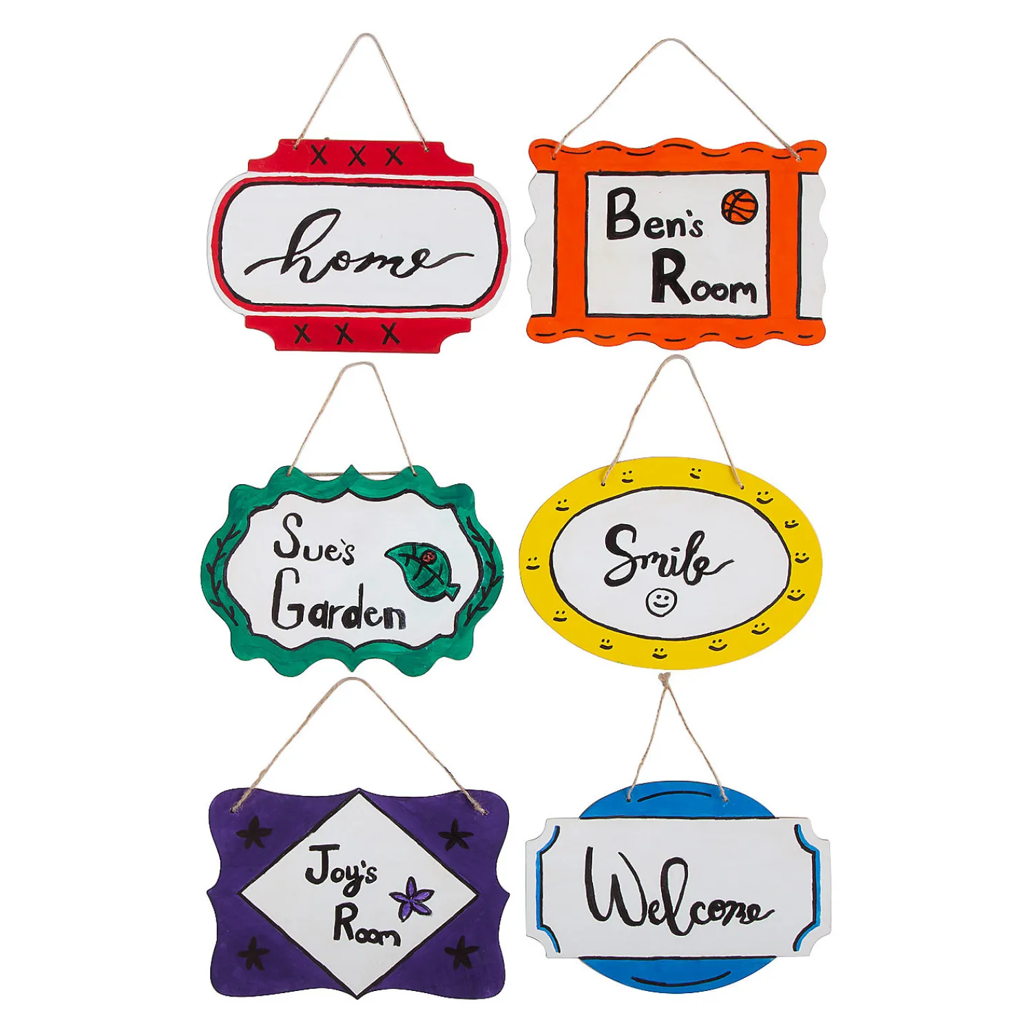 diy_wood_sign_assortment__1.webp Diy Wood Sign Assortment - 12 Pc.<Oriental Trading Sale