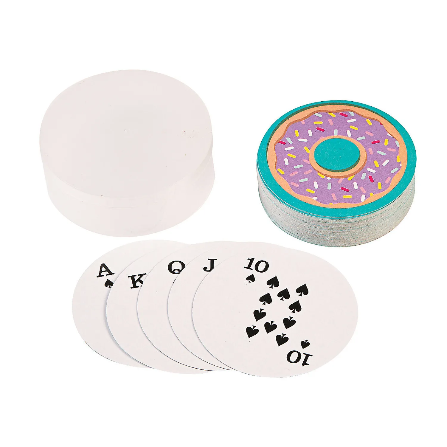 donut_playing_cards___pc_0.webp Oriental Trading Playing Cards*Donut Playing Cards - 12 Pc.
