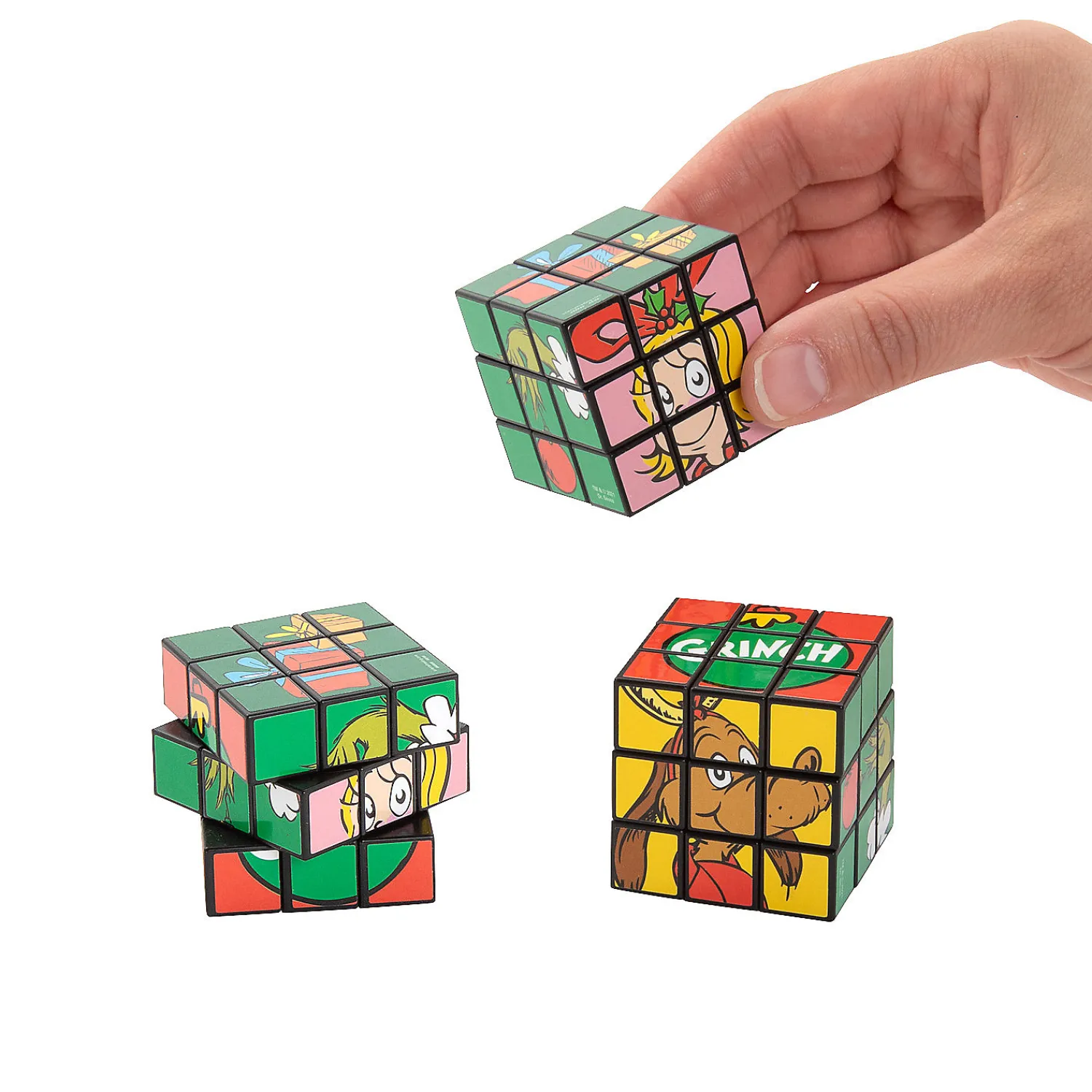dr_seuss_the_grinch_chris_0.webp Oriental Trading Puzzles*Dr. Seuss™ The Grinch Christmas Mini Puzzle Cubes- 12 Pc.