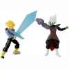 Oriental Trading Character Toys*Dragon Ball Super Dragon Stars Battle Pack Super Saiyan Trunks Vs. Fusion Zamasu