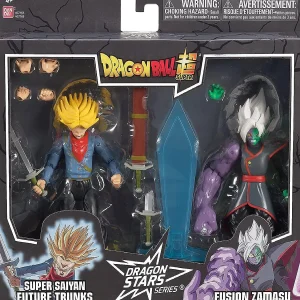Oriental Trading Character Toys*Dragon Ball Super Dragon Stars Battle Pack Super Saiyan Trunks Vs. Fusion Zamasu