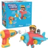 Oriental Trading Pretend Play*Educational Insights Design & Drill Bolt Buddies Plane