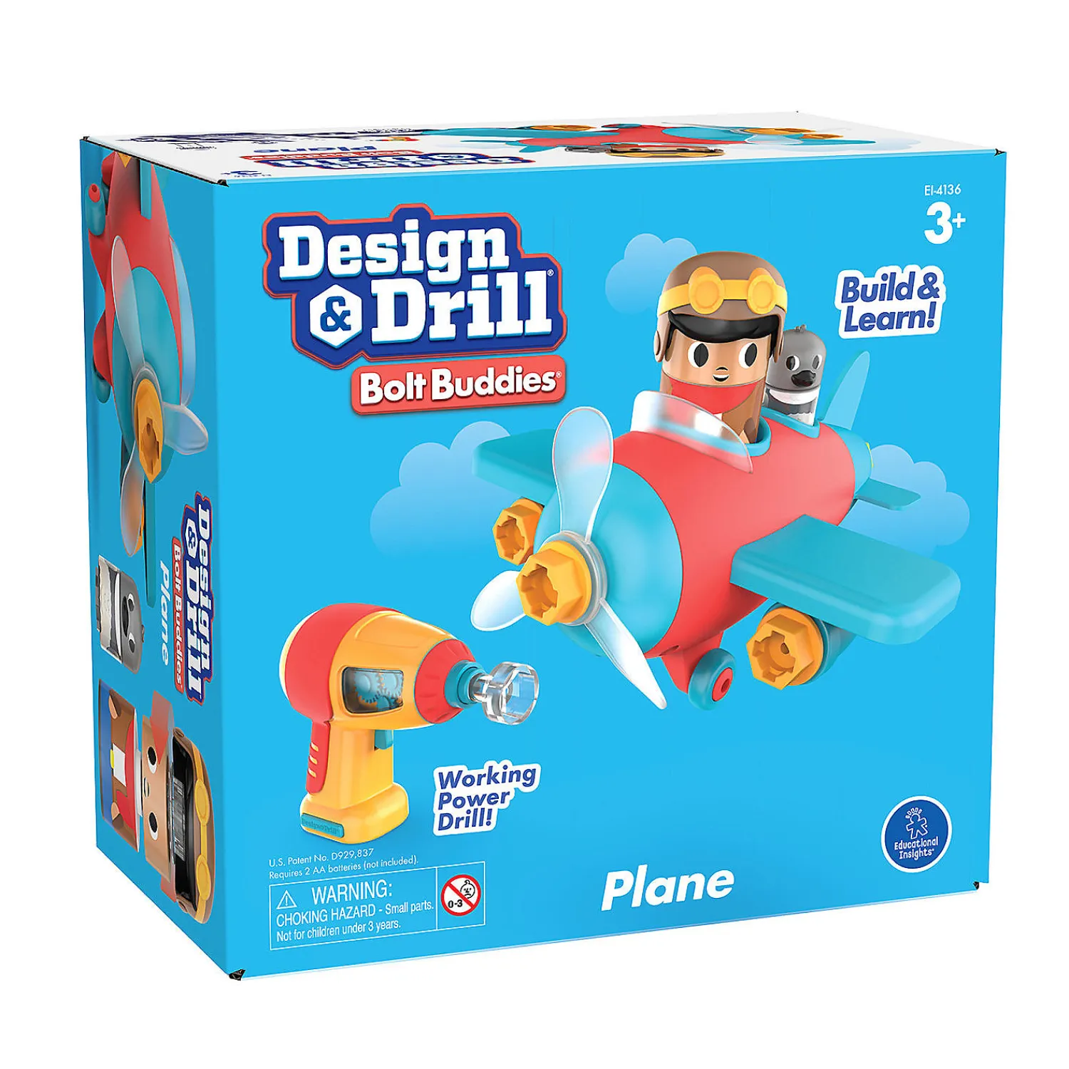 educational_insights_desi_1.webp Oriental Trading Pretend Play*Educational Insights Design & Drill Bolt Buddies Plane