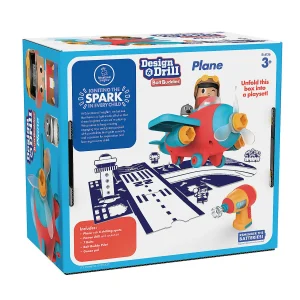 Oriental Trading Pretend Play*Educational Insights Design & Drill Bolt Buddies Plane