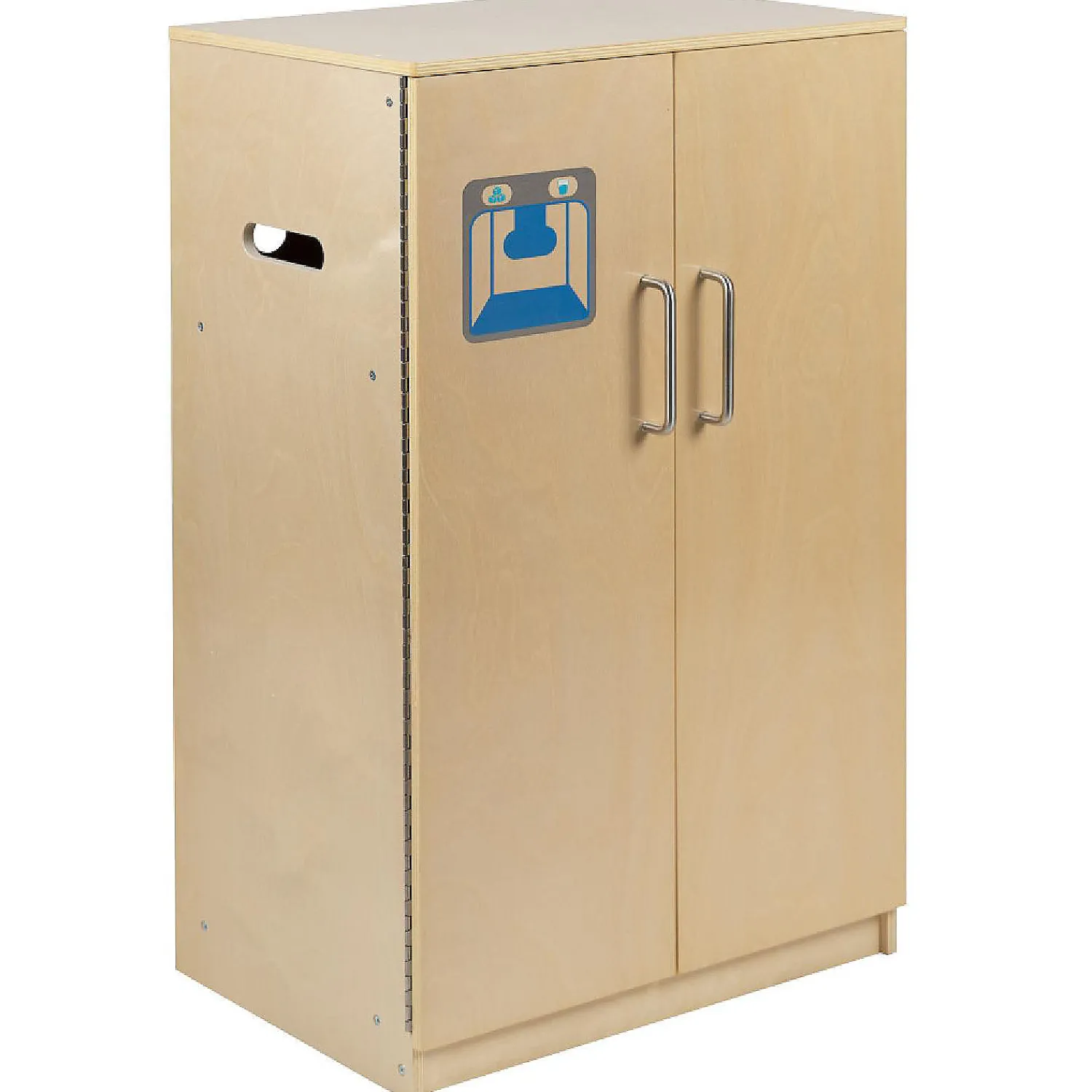 emma__oliver_childrens_wo_0-1.webp Oriental Trading Play Sets*Emma + Oliver Children's Wood Refrigerator For Commercial Or Home Use - Kid Friendly Design