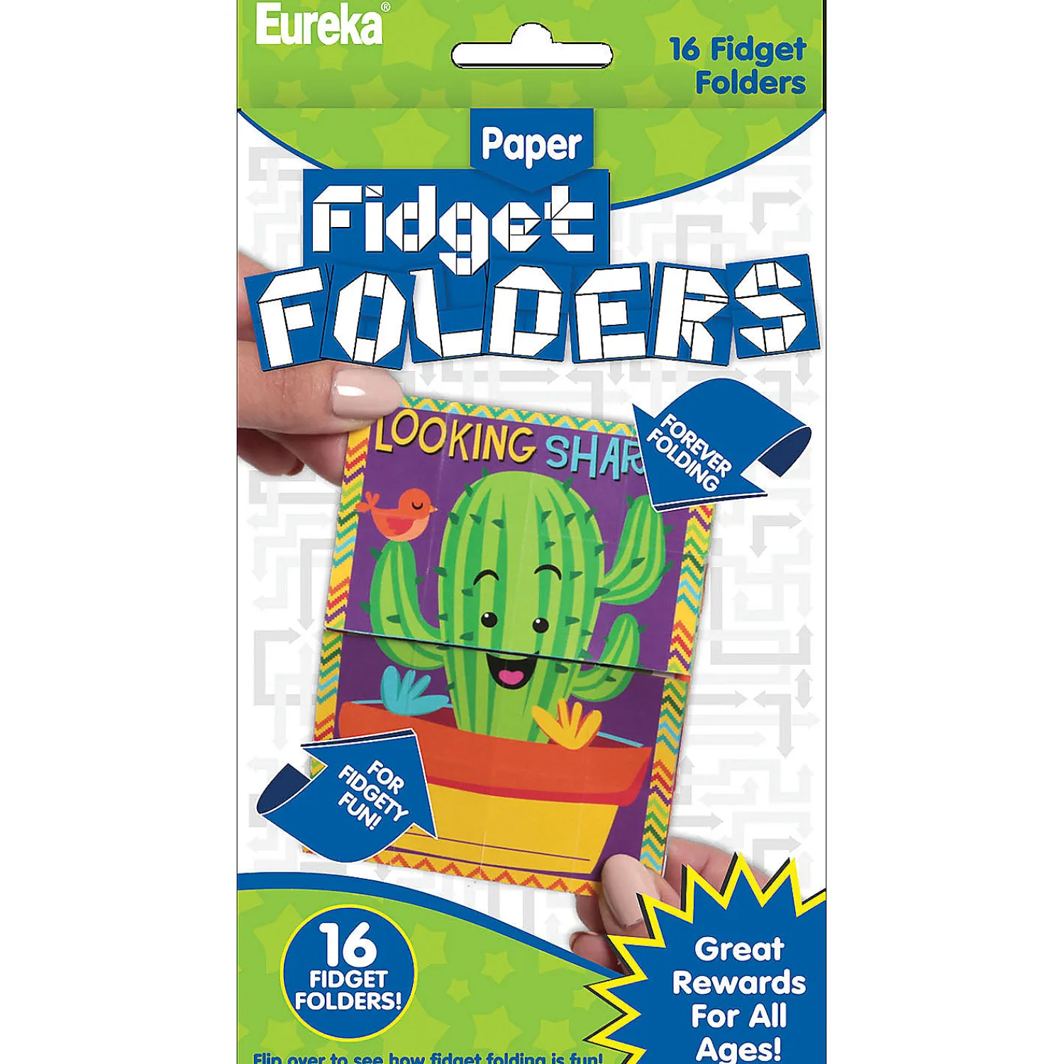 eureka_a_sharp_bunch_fidg_1.webp Oriental Trading Fidget Toys & Spinners*Eureka A Sharp Bunch Fidget Folder, 16 Per Pack, 6 Packs