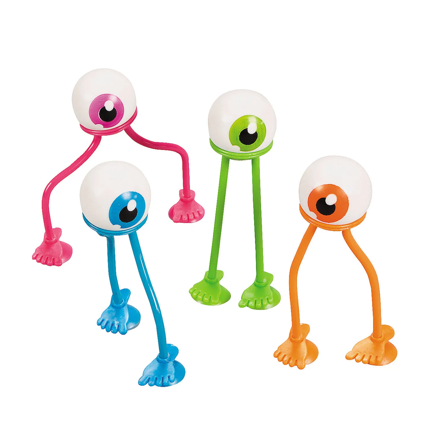 eyeballs_with_suction_fee_0.webp Oriental Trading Fidget Toys & Spinners*Eyeballs With Suction Feet Bendables - 24 Pc.