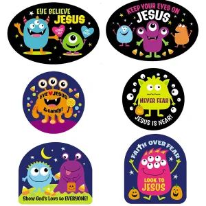 Faith Messages Halloween Monster Cutouts - 6 Pc.<Oriental Trading Best Sale