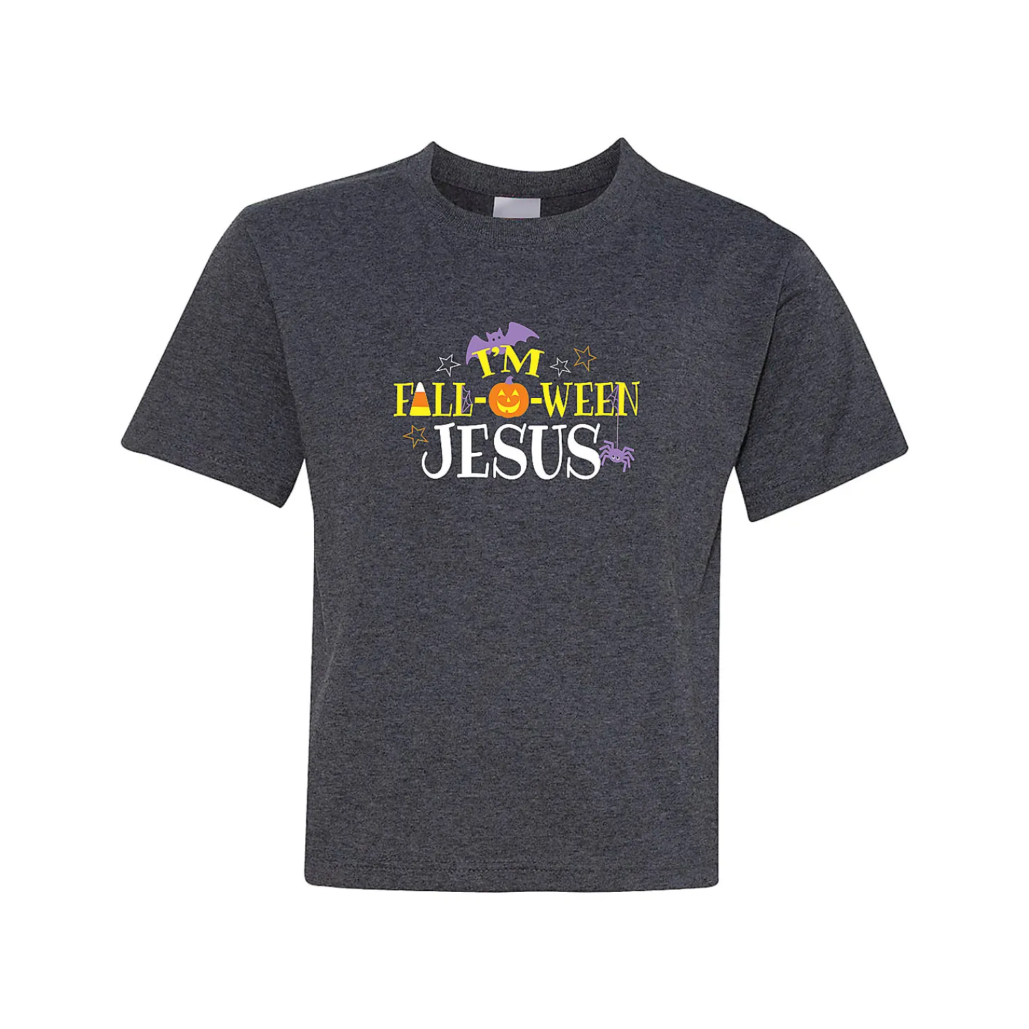 falloween_jesus_youth_tsh_0.webp Falloween Jesus Youth T-Shirt<Oriental Trading Outlet