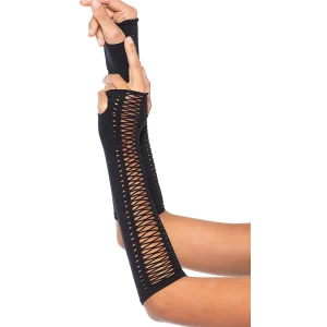 Faux Lace Up Gloves<Oriental Trading Online