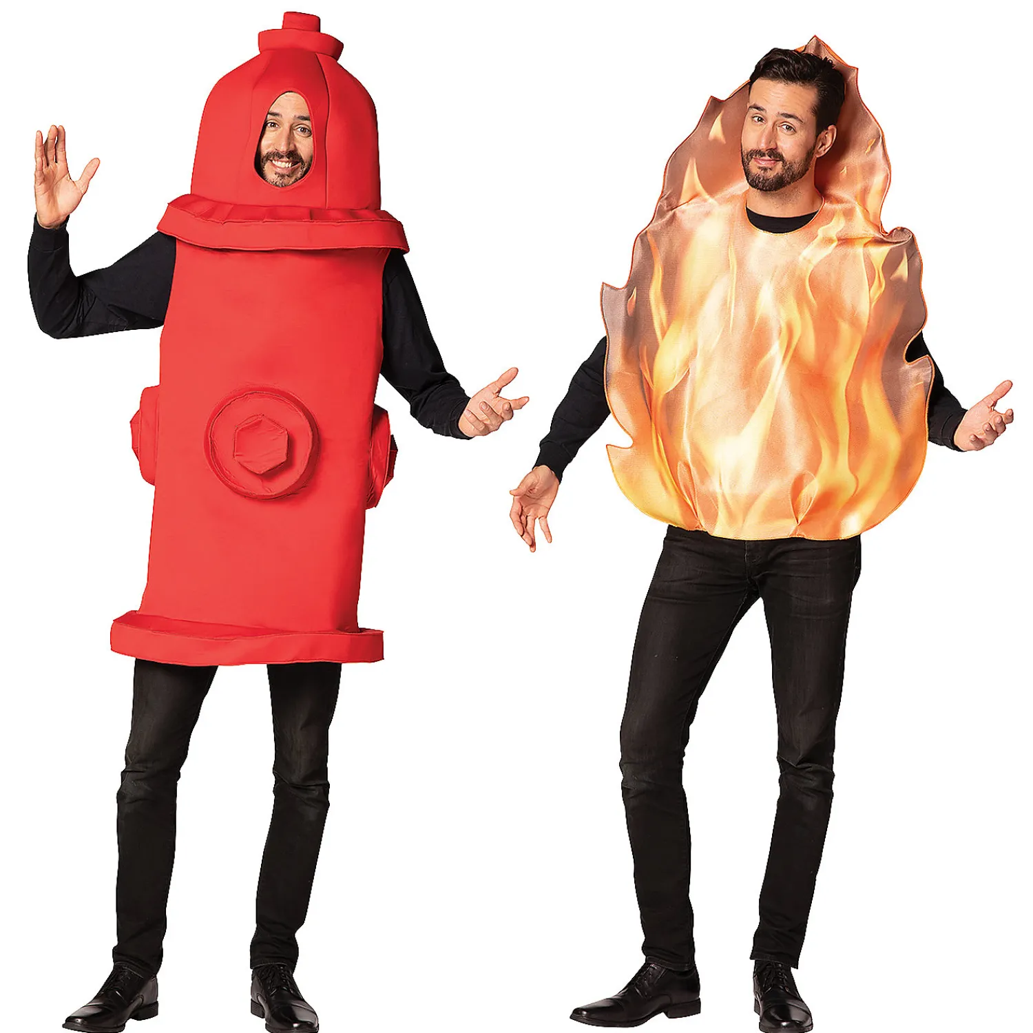 fire_hydrant__fire_couple_0.webp Fire Hydrant & Fire Couples Costumes<Oriental Trading Best