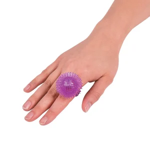 Oriental Trading Rings*Flashing Spike Rings - 12 Pc.
