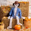 5-Foot Skeleton Plush Scarecrow Outfit Kit - 3 Pc.<Oriental Trading Shop