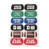 Oriental Trading Temporary Tattoos*Football Face Temporary Tattoos - 6 Pc.