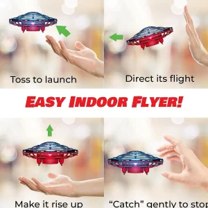 Force1- Hands Free Motion Sensor Mini Drone, Easy Indoor Rechargeable Ufo Flying Ball Drone Toy<Oriental Trading Discount