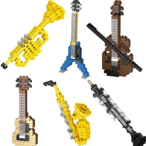 Oriental Trading Building Blocks*Fun Little Toys - Music Themed Mini Building Blocks