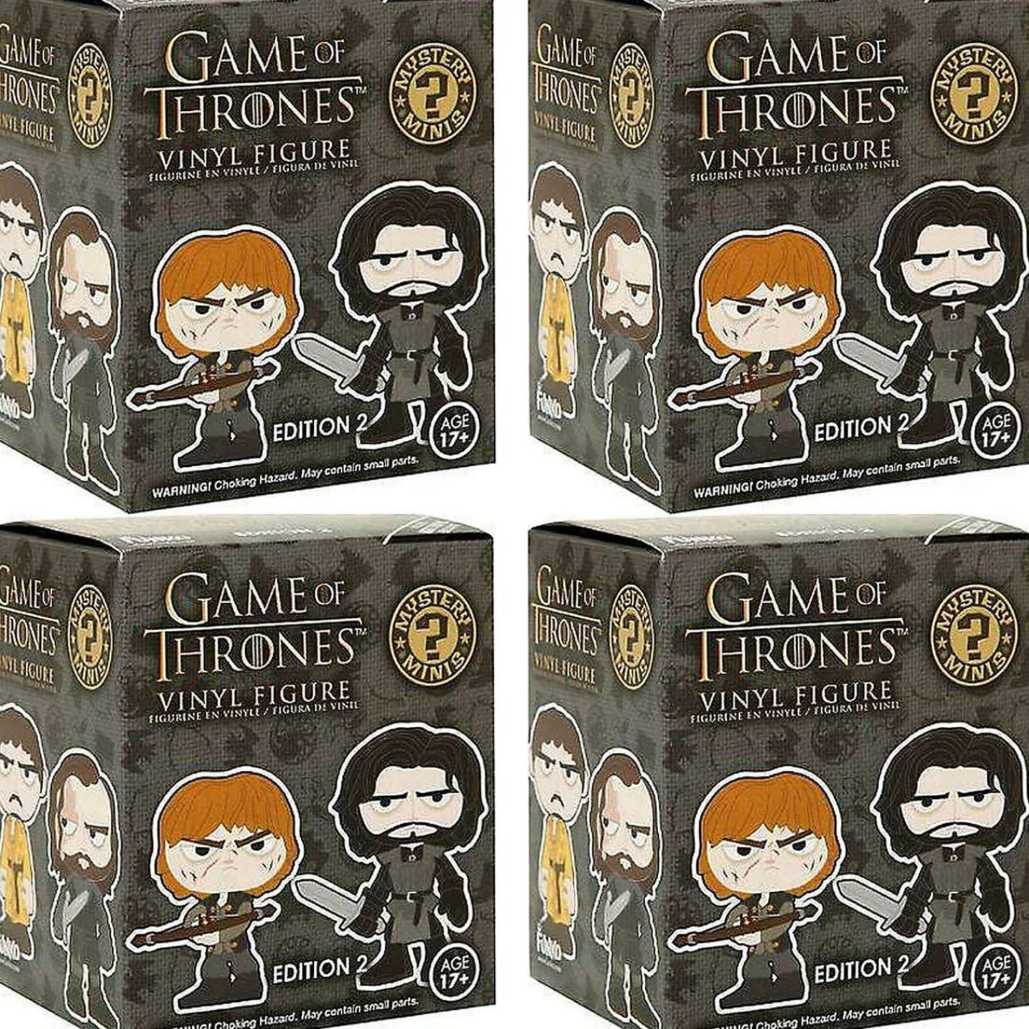 funko_mystery_minis__game_0.webp Oriental Trading Character Toys*Funko Mystery Mini's - Game Of Thrones S2 Mystery Vinyl Figure - 4 Pack
