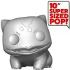 Oriental Trading Character Toys*Funko Pokemon Bulbusaur Jumbo Metallic Silver 25Th Anniversary 10" #454 Figure