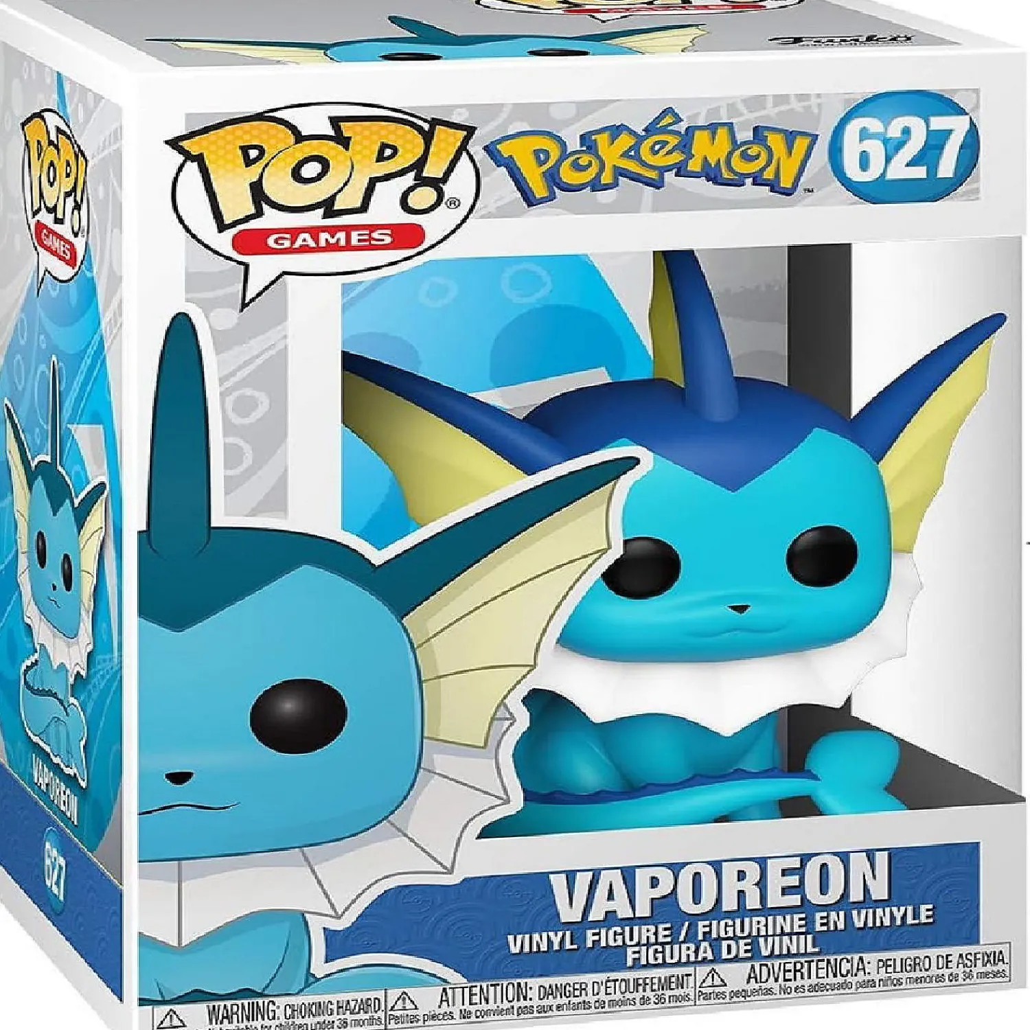 funko_pop_games_pokemon___2-1.webp Oriental Trading Character Toys*Funko Pop! Games: Pokemon - Vaporeon Vinyl Figure