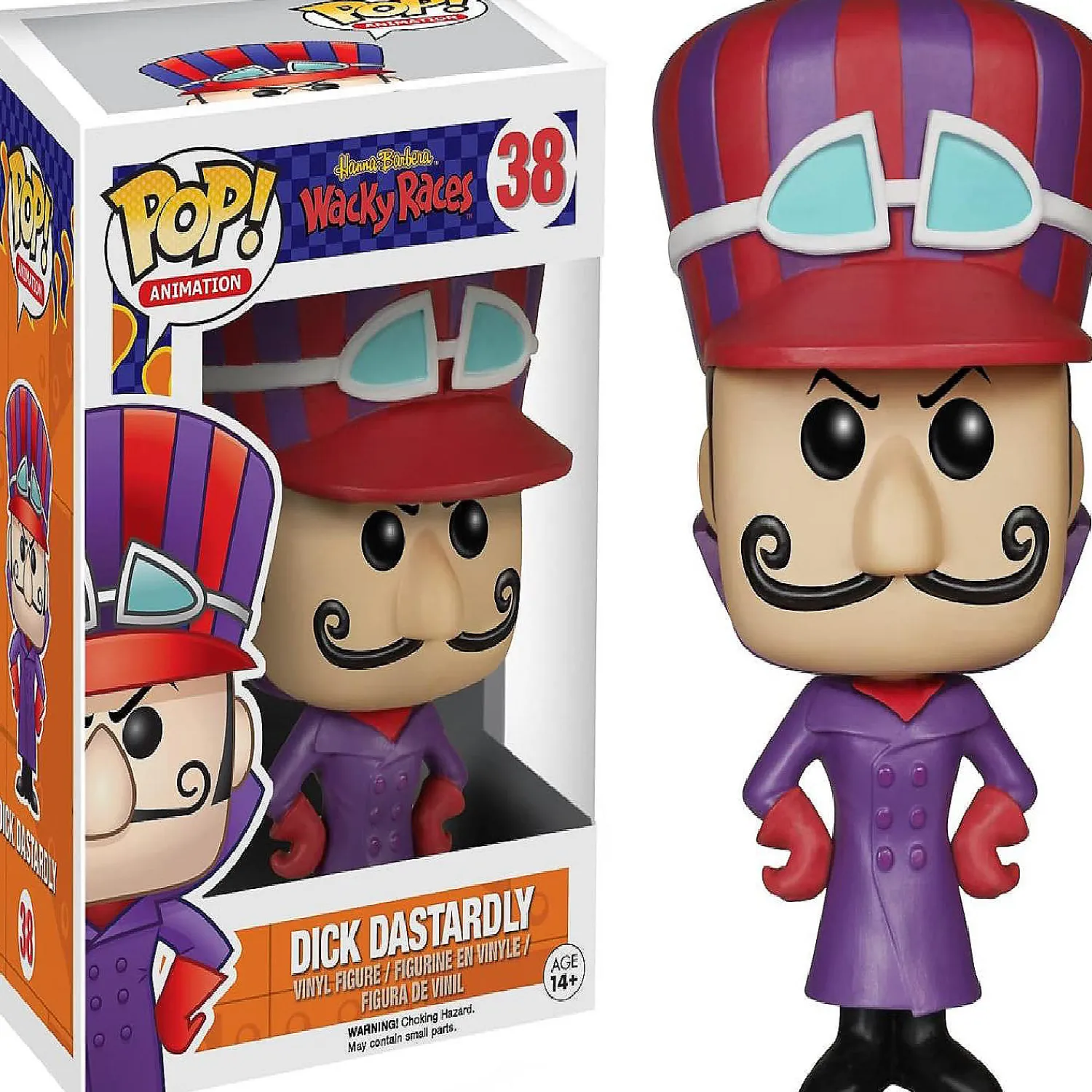 funko_pop_hanna_barbera_w_1.webp Oriental Trading Character Toys*Funko Pop! Hanna Barbera Wacky Races Dick Dastardly #38