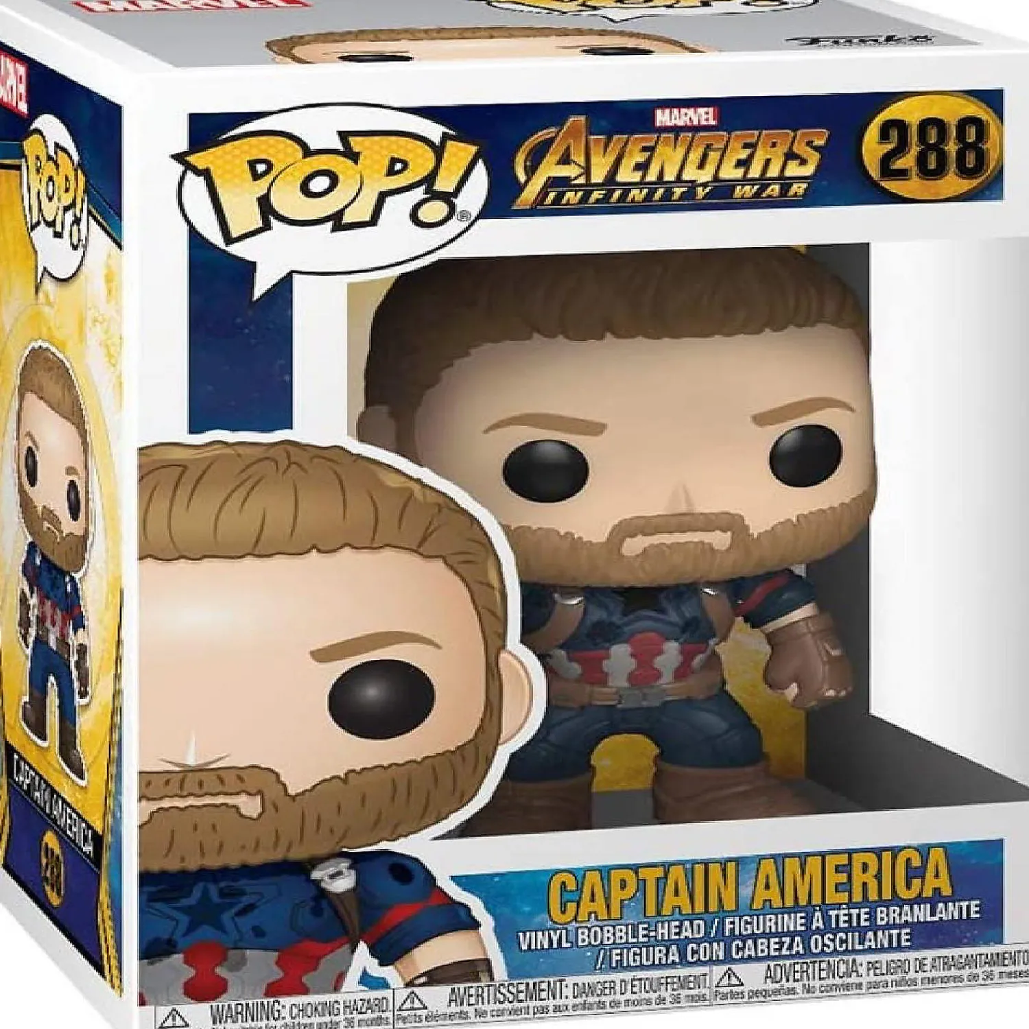 funko_pop_marvel_avengers_1-1.webp Oriental Trading Character Toys*Funko Pop! Marvel: Avengers Infinity War - Captain America Vinyl Figure