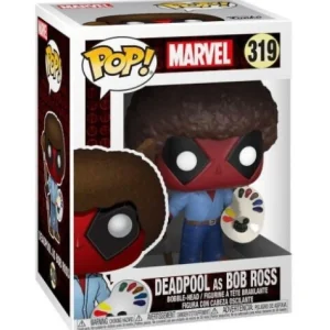 Oriental Trading Character Toys*Funko Pop! Marvel: Deadpool Playtime- Bob Ross Vinyl Figure