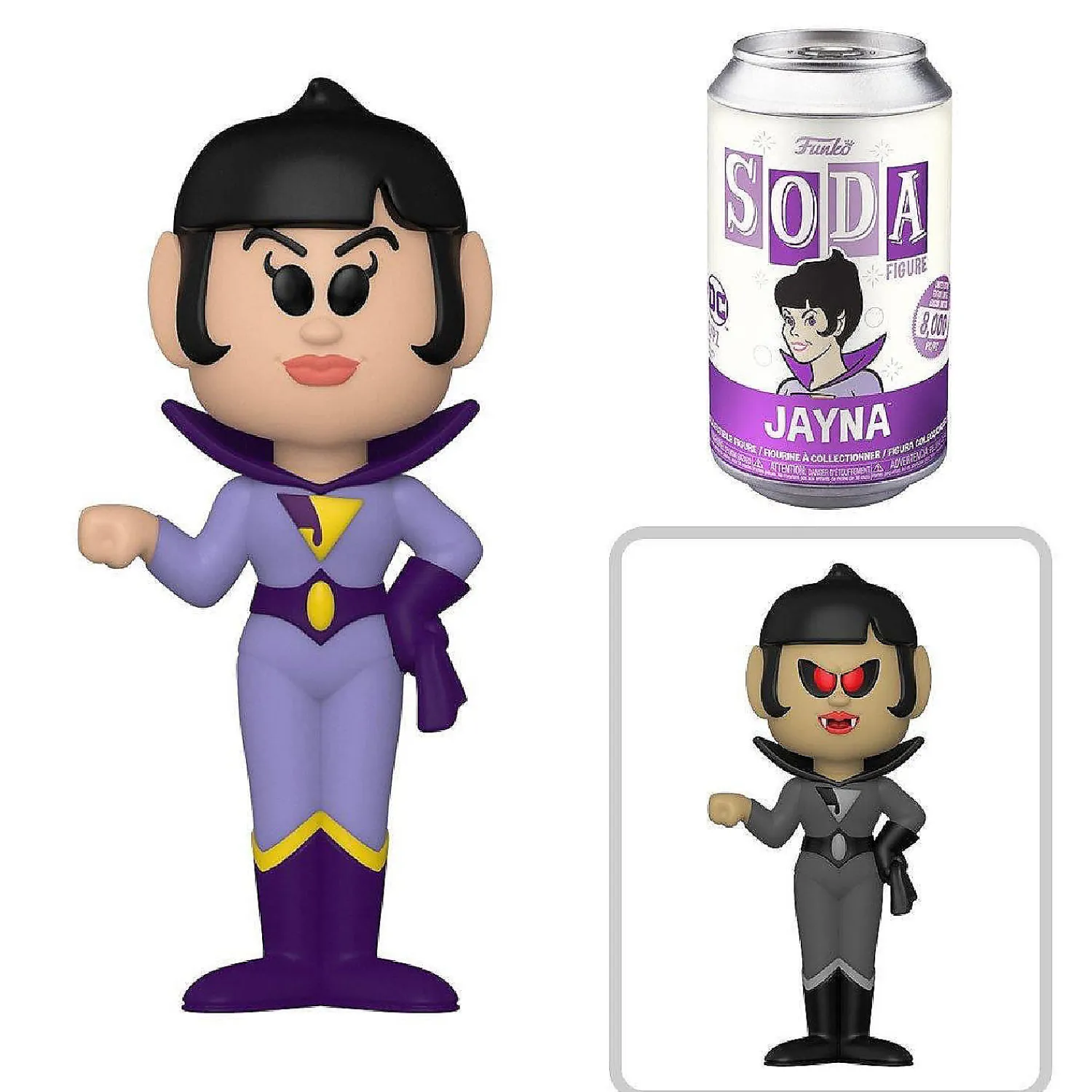 funko_soda_jayna_dc_super_3.webp Oriental Trading Character Toys*Funko Soda Jayna Dc Super Friends Wonder Twins Limited Figure
