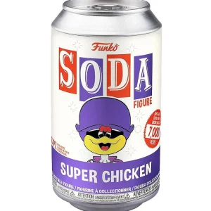 Oriental Trading Character Toys*Funko Soda Super Chicken Limited Edition Retro Cartoon Vinyl Figure Collectible